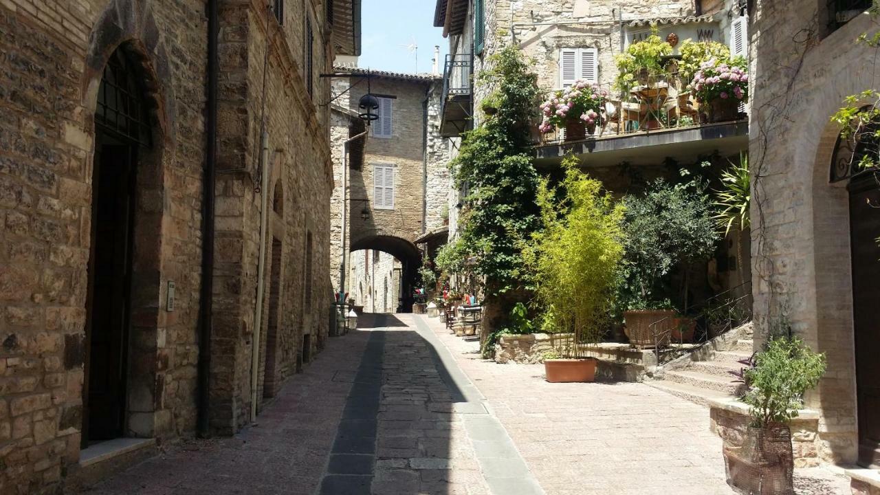 Palazzo Calocci Appartamenti In Asís Exterior foto