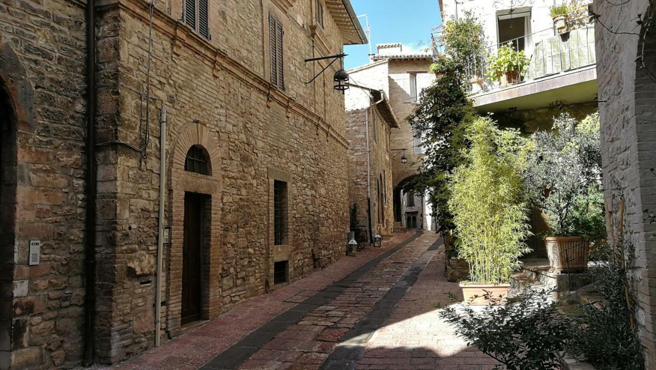 Palazzo Calocci Appartamenti In Asís Exterior foto